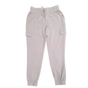 La Vie En Rose Beige Cargo Joggers Size Small